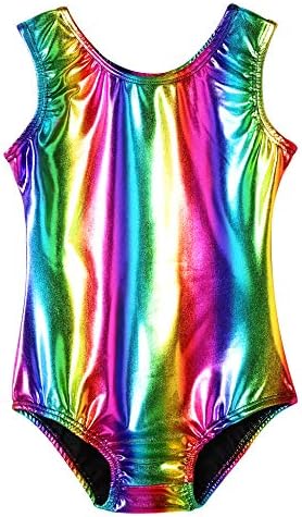 QoozZ Gymnastics Biketards Tank Ballet Dance One-Piece Leotard for Girls