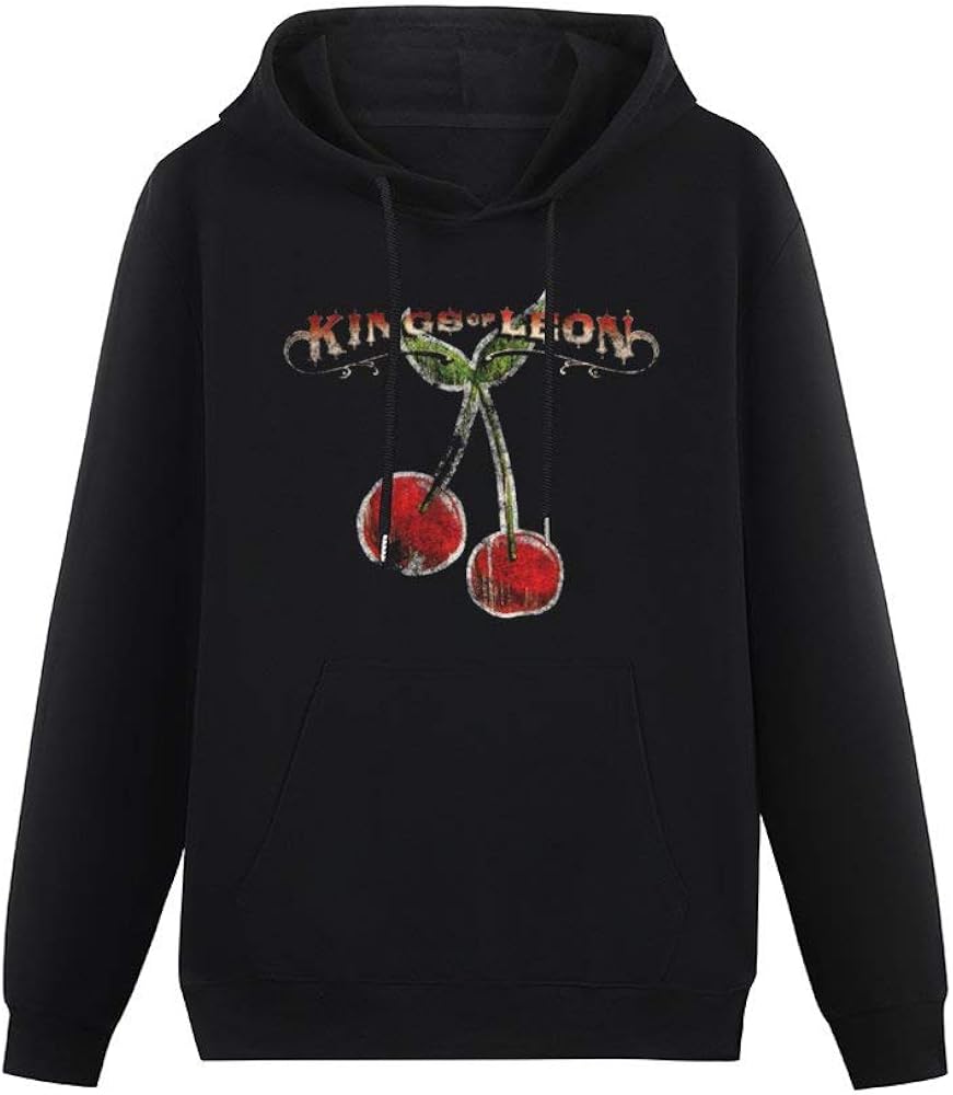 Logo Cherries Cherry Distressed Men'S Hoody Amazon.co.uk Clothing