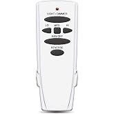 Ceiling Fan Remote Control with Reverse, Replacement for Hampton Bay,Hunter | Remote Control with Dimmer, Compatible UC7078T CHQ8BT7078T CHQ7078T UC7848T L3HMAY97FANHD RR7078TR L3H2003FANHD Fan-HD HD6