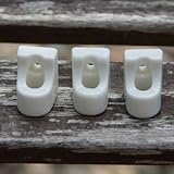 Roomserve Ceramic Cord Guide (Single Hole) - Pack Of 10