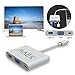 USB Type C to VGA Adapter - Multiport USB3.0 Hub Type-C Female with Charging & Video Converter for Apple MacBook,ChromeBook Pixel Projector TV and More Type-c Devices