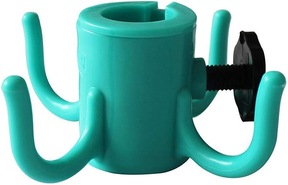 AMMSUN Beach Umbrella Hanging Hook, 4 prongs Plastic