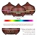 Aromatherapy Essential Oil Diffuser,Tenswall 400ml Ultrasonic Cool Mist Humidifier with 7 Color LED Lights Waterless Auto Shut-off Aroma Diffuser