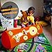 Novelty Place Kid's Inflatable Punching Bag - 4 Feet Tall Free Standing Socker Bopper Buddy - Hit & Bounce Back Air Bop Toy Fun for All Ages Boys Girls Fitness & Stress Relief