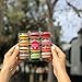 12 Macarons Set - French Cookies Mix - Macaroons Made in USA by French Chefs - 12 Flavors Assortment