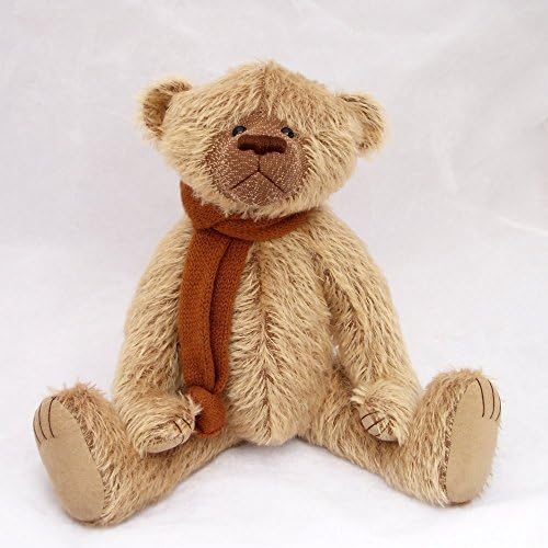 Donald-Teddy Bear OOAK Steiff Schulte Brown Mohair Artist Collectible 15 inches by Bearitz