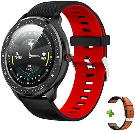 スマートウォッチ スマートブレスレット 歩数計 活動量計 血圧測定 睡眠検測 1.3インチ TFT大画面カラースクリーン 長い待機時間 Line/着信電話通知/SMS通知 長座注意 IP67防水 iPhone/Android対応