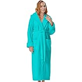 KAHAF COLLECTION Cotton Terry Robes for Women and Men, Terry Shawl Collar Bathrobe, ONE SIZE - UNISEX Men & Women Spa Robe
