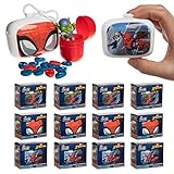 Galerie Finders Keepers (12 Pack) Surprise Toys Box Spiderman Toys Kids Toys and Hard Candy Bulk Set Toy