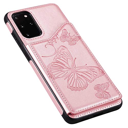 Leather Cover Compatible with Samsung Galaxy A50, Card Holders