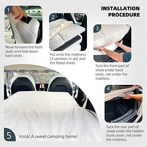 memory foam for car camping