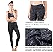 Queenie Ke Women Power Flex Yoga Pants Workout Running Leggings - All Color Size XXL Color Black Grey Space Dye Long