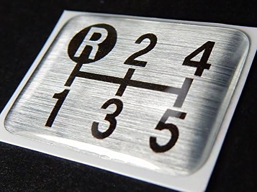 Tuningfan シフトパターン エンブレム 左上r 5速mt車用 ローバック レーシングパターン 旧車 B07cqmffg6 373円 セール開催中最短即日発送 新作 人気 送料無料 激安 お買い得 キ フト