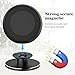 ANCOOL Compatible with Stand Adjustable Viewing Angle 360 Degree Rotation Full Aluminum Stand Mount with Strong Magnetic and Precision Bearings Bracket Replacement for -Black