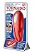 Tornado Can Opener - Hands Free, Automatic 1-Touch Smooth Edge with Built-In Retrieval Magnet - Great for Arthritis Sufferers - Red