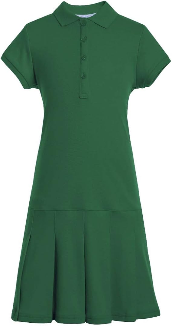 Tommy Hilfiger Short Sleeve Girls Interlock Polo Dress
