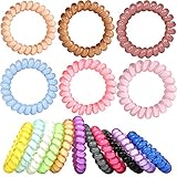 Fashion & Lifestyle Hair Ties Ponytail Holders - Large Boutique Girls Stretchy Elastic Hair Ropes Bands Styling Accessories for Women and Ladies Pack of 20, Random Mixed Candy Color