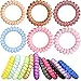 Fashion & Lifestyle Hair Ties Ponytail Holders - Large Boutique Girls Stretchy Elastic Hair Ropes Bands Styling Accessories for Women and Ladies Pack of 20, Random Mixed Candy Color