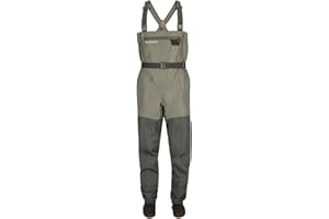 Simms Men's Tributary Stockingfoot Chest-High Fishing Waders - Durable, Breathable, Waterproof Fly Fishing Waders for Men