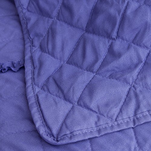Quilt Set Solid Violet Full/Queen(86\