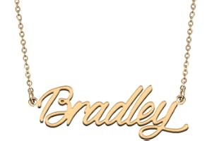 HUAN XUN Personalized Jewelry Custom Initial Pendant Custom Name Necklaces for Women Womens