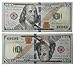 Xmon Joy Prop Money Movie Money Play Money $100 Bills Double Sided Full Print Real Looking Motion Picture Money 110PCS Copy Money for Movie Party Video