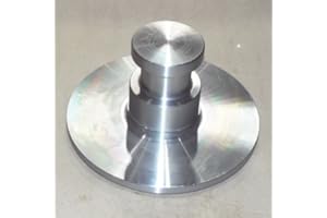 NATIONAL DRIVETRAIN KING PIN - WELD ON FOR 5TH WHEEL TRAILER - 2" COLLAR - 3/8" BOLSTER PLATE