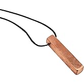 Karelian Heritage Handcrafted Copper Plated Shungite Crystal Pendant Black Cord Necklace Natural Stone Healing Jewelry PEM3