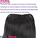 Voloria #2 Brazilian Human Hair Clip-in Hair Bang Full Fringe Short Straight Hair Extension for women 6-8inch