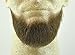 Full Chin Beard MEDIUM BROWN - 100% Human Hair - Spirit Gum Included - no. 2023 - REALISTIC! Reusable!