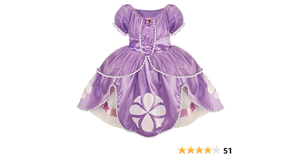 sofia the first birthday dress