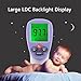 BSTPOWER Medical Forehead Ear Thermometer Infrared Digital No Contact Thermometer Enhanced Lens Better Accuracy Thermometer for Fever, Suitable for Baby Kids Adults and Object - FDA&CE Approved