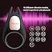 Penis Ring Powerful Vibrating Cock Ring Erection Enhancer Vagina Clitoris Stimulator Sex Adult Toys for Male Couples Waterproof Rechargeable 10 Mode Valentine's Day Gifts