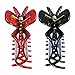 Bememo 4 Pieces Plastic Hair Claw Clips Women Thick Hair Claw Clamps (4.33 Inches)
