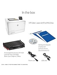 HP LaserJet Pro M452DW Wireless Impresora de color (cf394 a # Bgj), gris