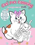 Cat Pet Coloring And Activity Book For Kids: Coloring, Hidden Pictures, Dot To Dot, How To Draw, Spot Difference, Maze, Masks, Fold Paper (Kids Activity Books) by Andrew Kaiden