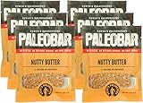 Steve's Paleogoods, Paleobar Nutty Butter Bar, 2 oz (Pack of 6)