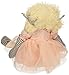 Bunnies By The Bay Elsie Plush Toy, Pink/Grey Stripe
