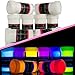 Invisible Blacklight Paint by neon nights - Set of 8 Invisible UV Paints - Bright & Long-Lasting Neon for Blacklights, UV Lights - Fluorescent Glow Paints