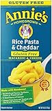 Annie's Homegrown Gluten Free Mac & Cheese, Rice Pasta & Cheddar, 6 Oz