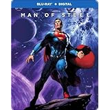 Man of Steel [SteelBook] [Blu-ray+Digital] [2013]