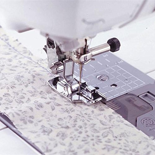 YEQIN 3 Pieces Stitch in Ditch Foot and 1/4 Inch Quilting Patchwork