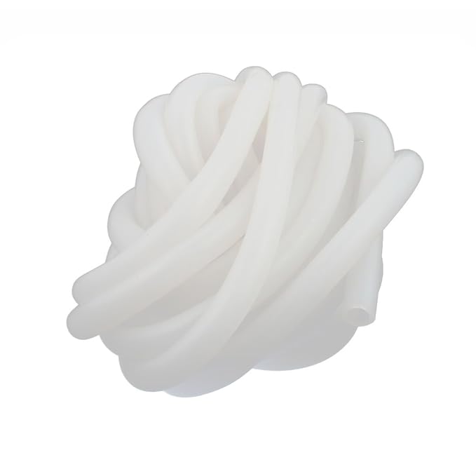 sourcingmap® 8 mm x 12 mm Hochtemperatur beständiges weiches Silikonrohr Schlauchrohr 5m Länge de