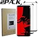 [2PACK]Galaxy S8 Plus Black Screen Protector [HD - Clear][Case Friendly][Anti-Fingerprint] Premium Tempered Glass Screen Protector for Samsung Galaxy S8 Plus