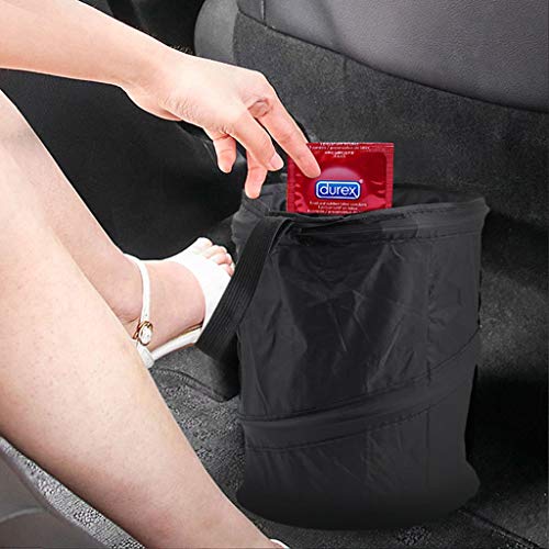 Clearance Sale!UMFun Folding Car Vehicle RV Trash Bag Wastebasket Can Litter Container Garbage Bin