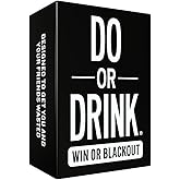 Do or Drink Drinking Card Games for Adults - Fun Adult Games for Game Night & Parties - 21st Birthday Gift & Bachelorette Party Games with 350 Cards & 175 Challenges That Will Get You Drinking