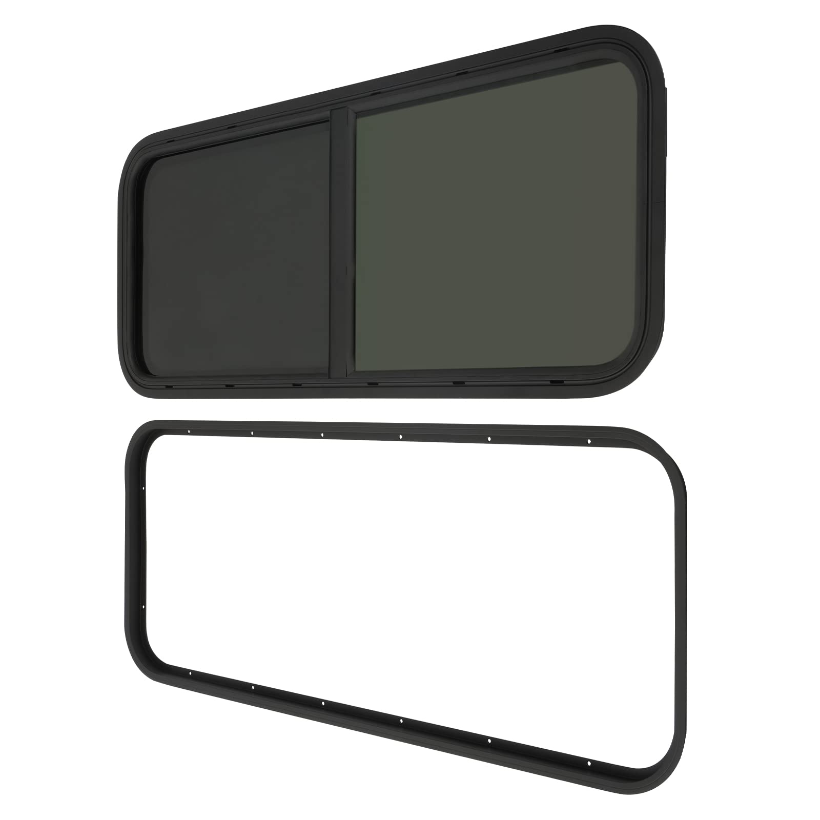 Futchoy RV Window Teardrop 42" W X 22" H Horizontal