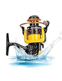 ZACX   Juego completo de caña de pescar telescópica y carrete, juego de caña de pescar giratoria con ganchos de señuelos de línea y funda portátil premium para agua dulce y agua salada marina, regalos de pesca para hombres