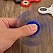 Krazy Spinner Hand Spinner Toy Stress Reducer Ultra Durable High Speed Ceramic Bearing Finger Toy Guarantee 1 min+ Spin Time Perfect for ADD ADHD Anxiety Autism And Stress Relief Adult (OceanBlue)