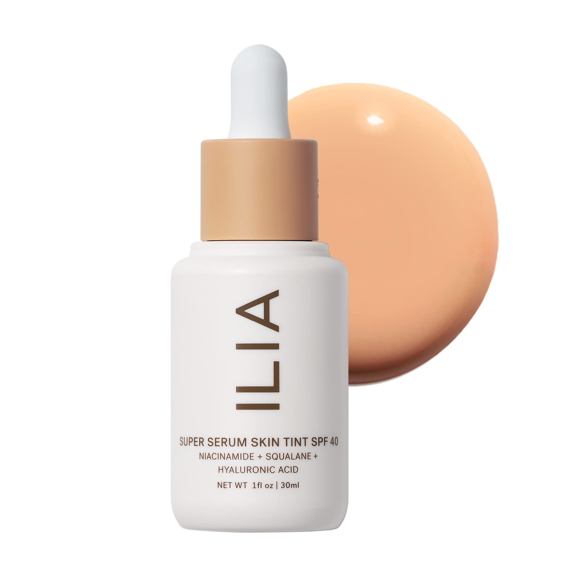 ILIA Beauty Super Serum Skin Tint Foundation SPF 40 - ST6.5 Kai For Women 1 oz Foundation
